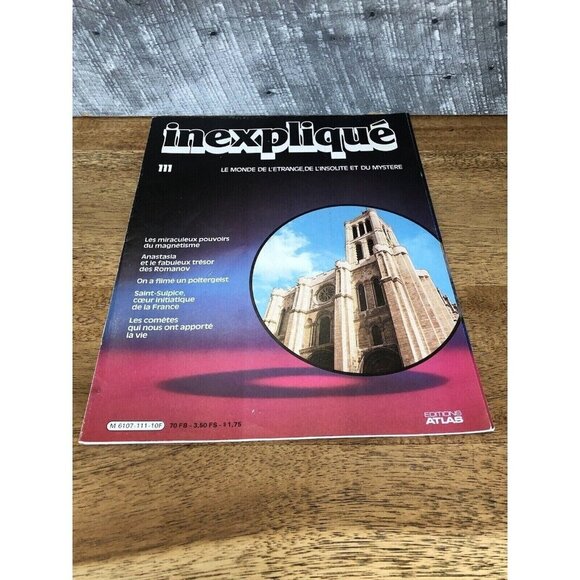 (Lot of 10) Inexpliqué le Monde de L'étrange Mystère Magazines #110-119 VG 80s - Picture 10 of 11